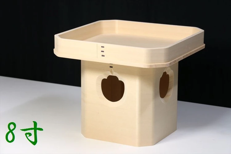 木曽桧 三宝 8寸 神具｜神棚・神具 やまこう【公式オンラインショップ】