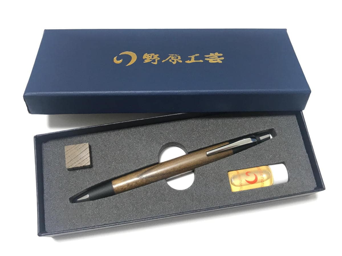 木軸｜神代欅（ジンダイケヤキ） シャープペン（野原工芸｜木軸