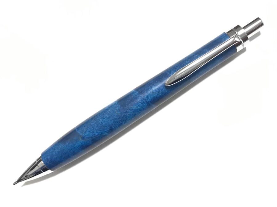 ウッドペンクラクト woodpencraft 栃縮杢スモーク ボールペン 新品