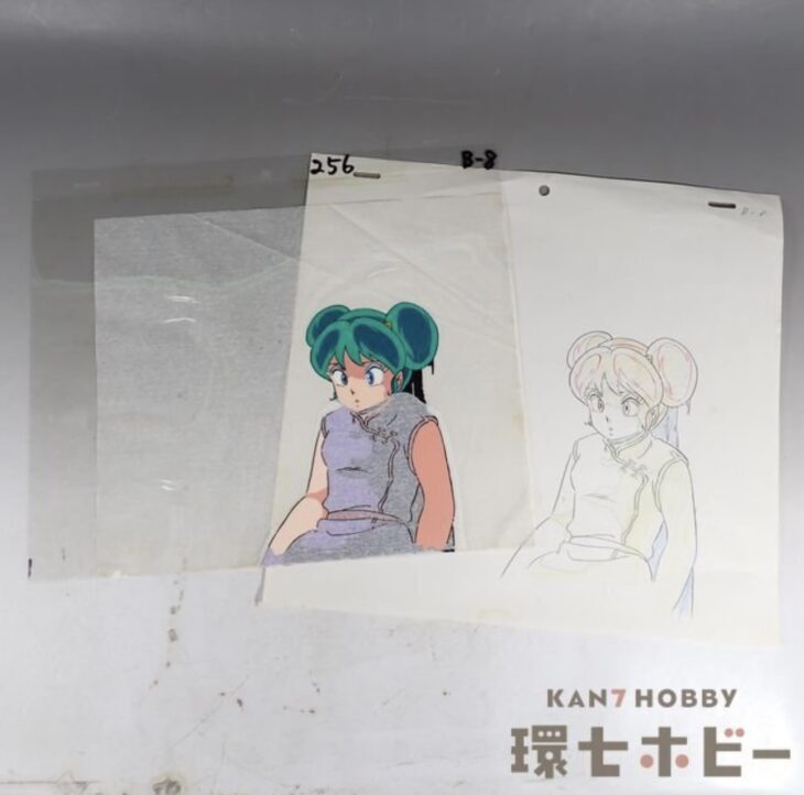 うる星やつら セル画 その8 動画付き