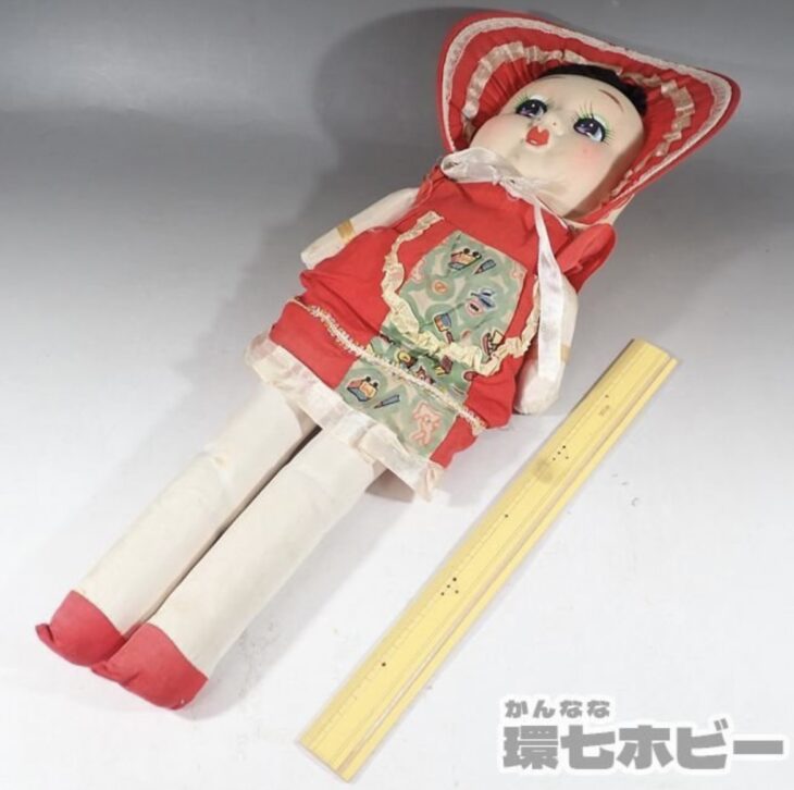 つきもとつきこの文化人形 ヘロヘロ人形 アンティーク着物 大正ロマン