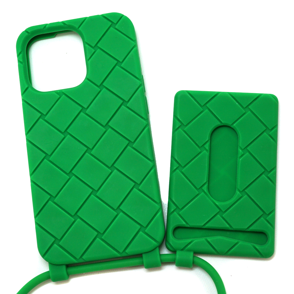 BOTTEGA VENETA グリーン iPhone13proケース ボッテガヴェネタ