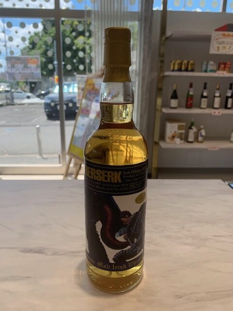 ウイスキーミュウ ベルセルクラベル アイリッシュウイスキー 2002 50.3