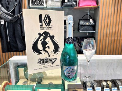 初音ミク】 ノンアルコール・スパークリング・メタリックラメシャン