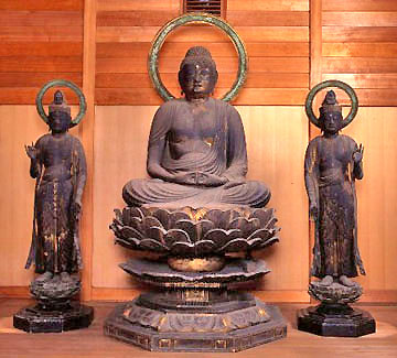 奈良東大寺 本尊不空羂索観音菩薩 遠藤実実兄筆 油彩 稀少品