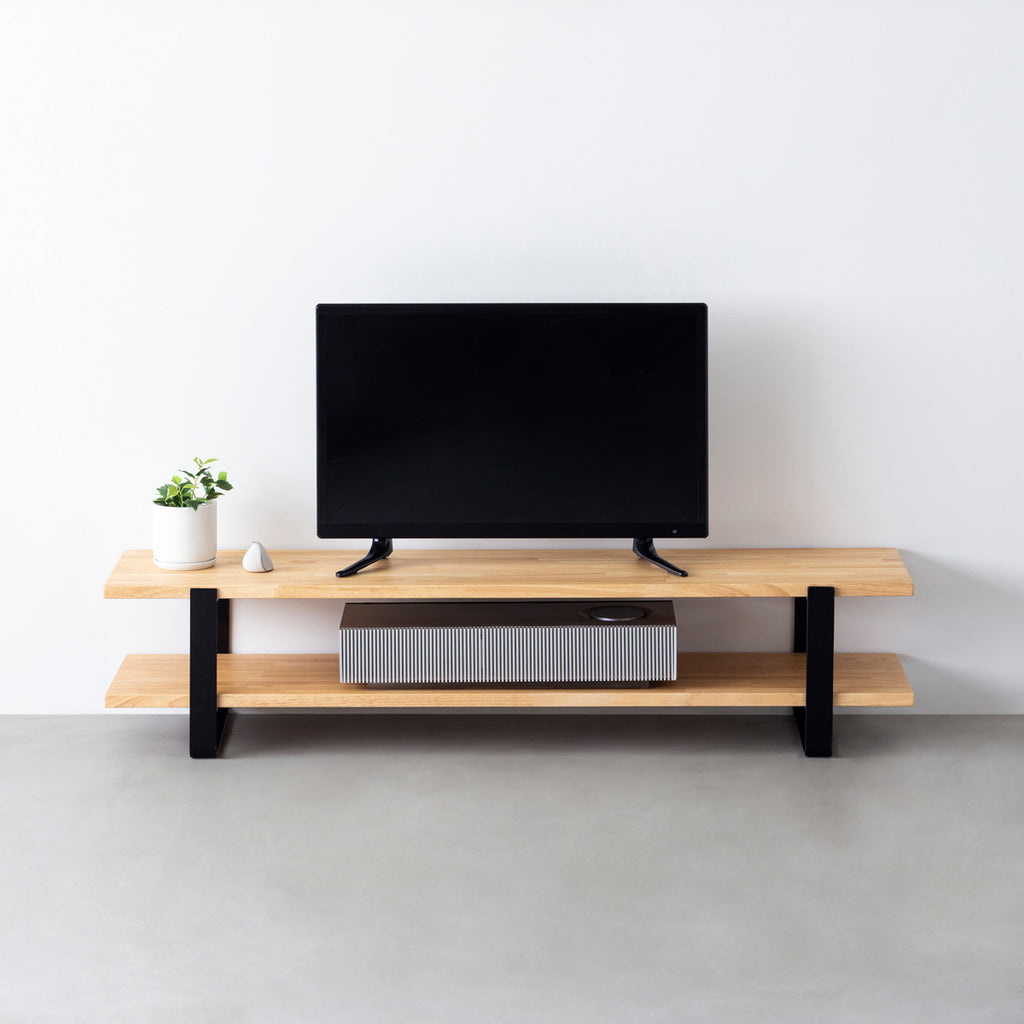 POPROOM 蛇腹ウッドテレビボード R1598 テレビ台 韓国 【公式通販】