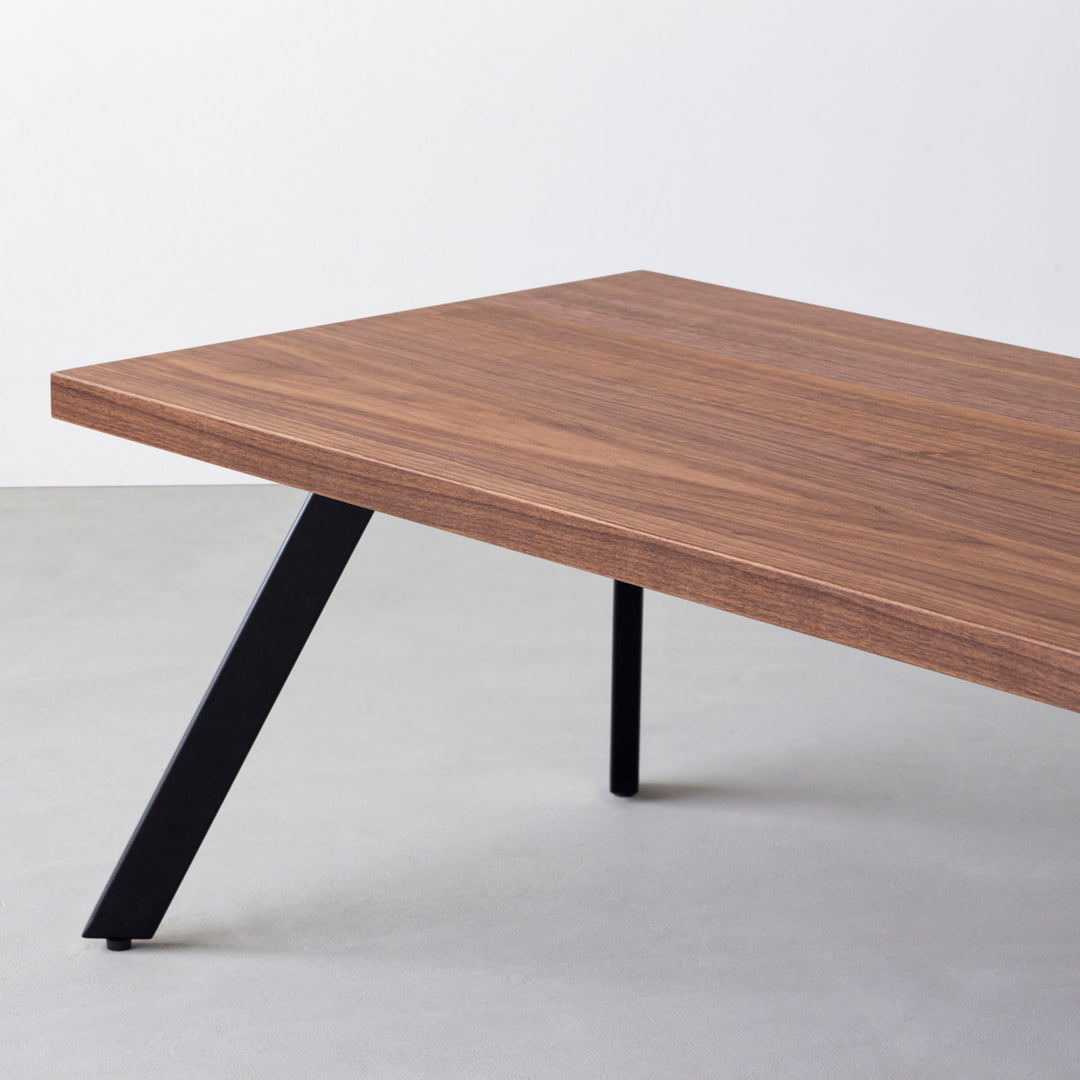 Beck〙木製ローテーブル ウォルナット Beck〙木製ローテーブル