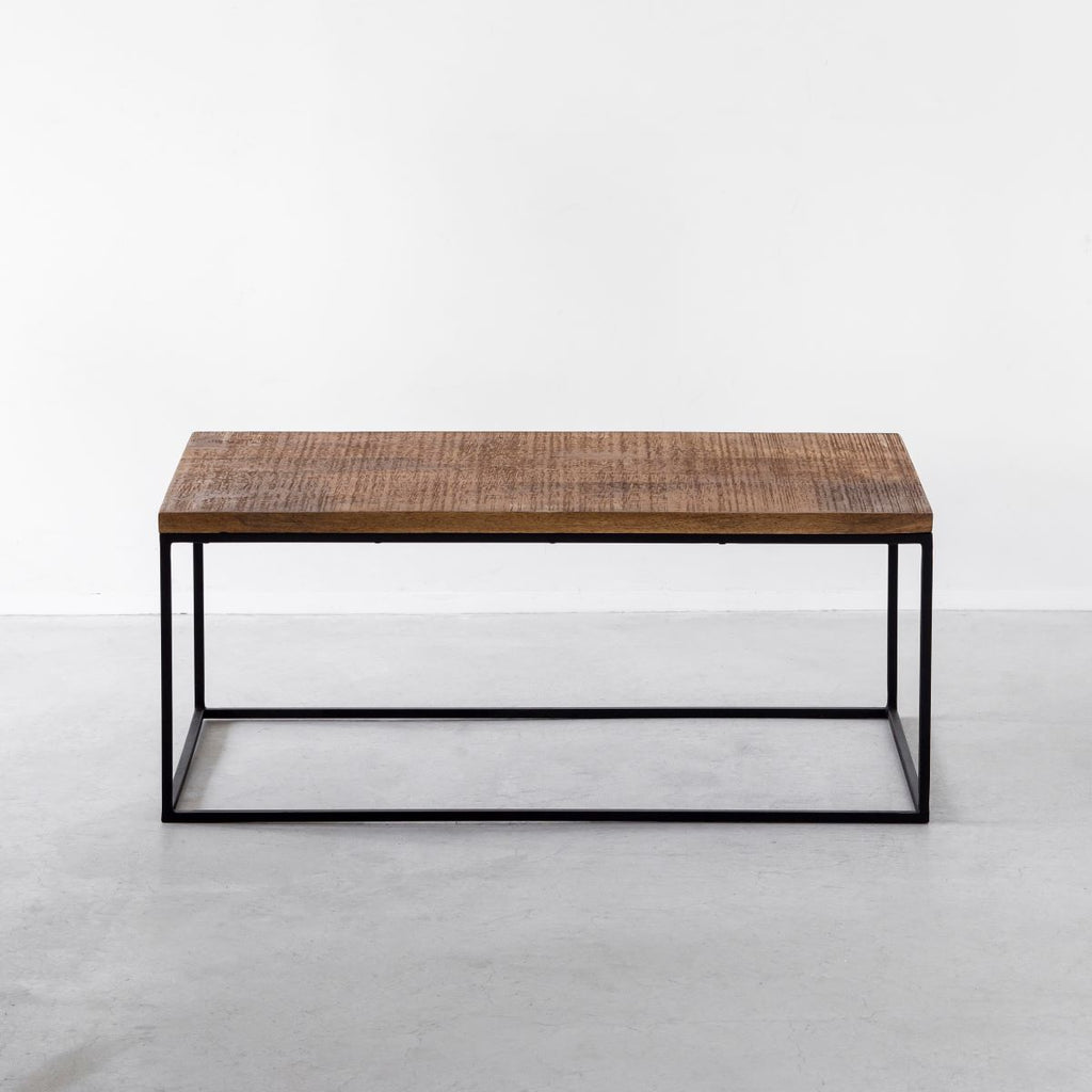 Simple - Industrial マンゴー無垢材 センターテーブル – KANADEMONO
