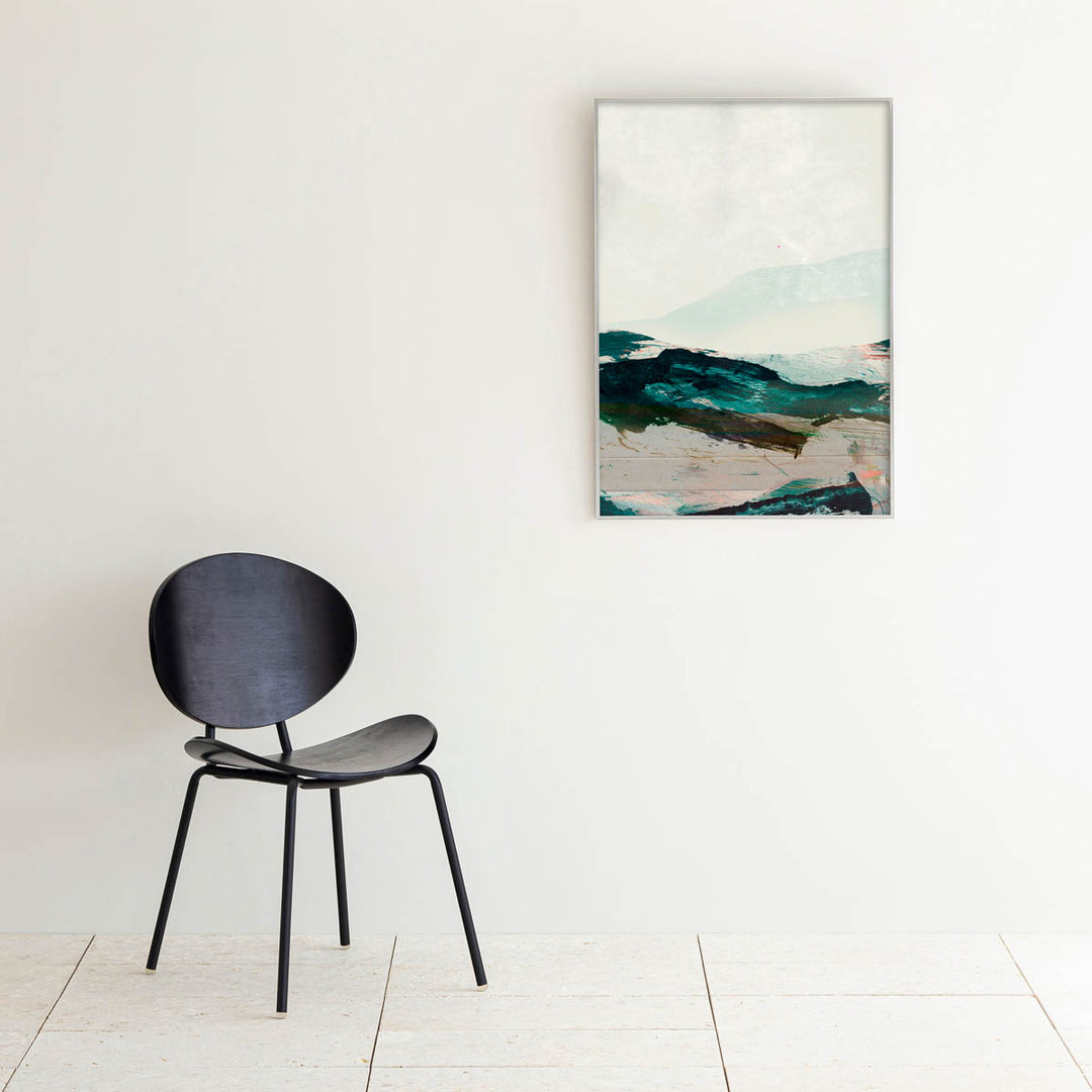 Brush Stroke #1 アートポスター・アルミフレーム セット – KANADEMONO