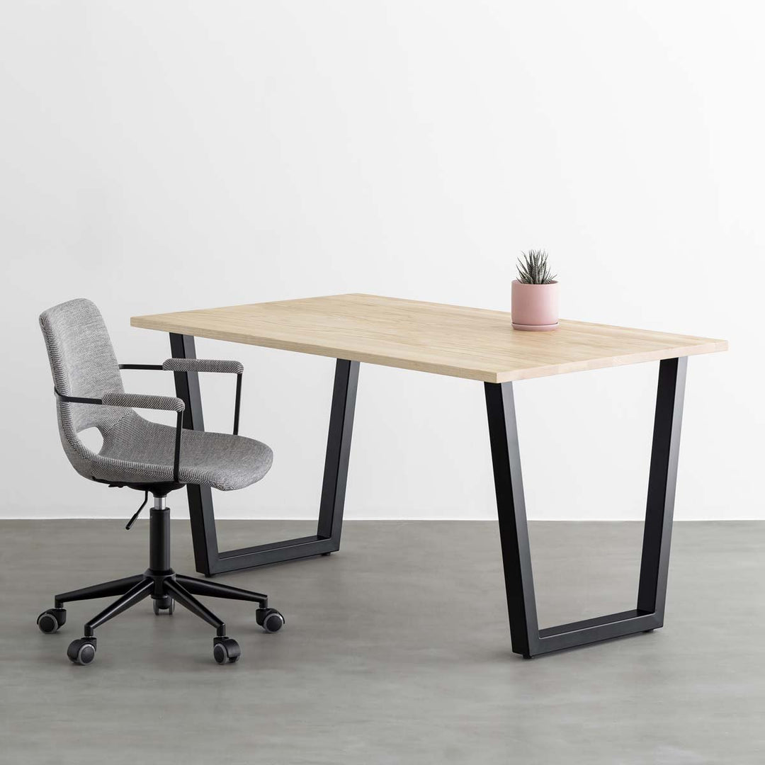 マットでアイアンな極太＆フラット鉄脚♪ 100×600×700 □型 2脚ver