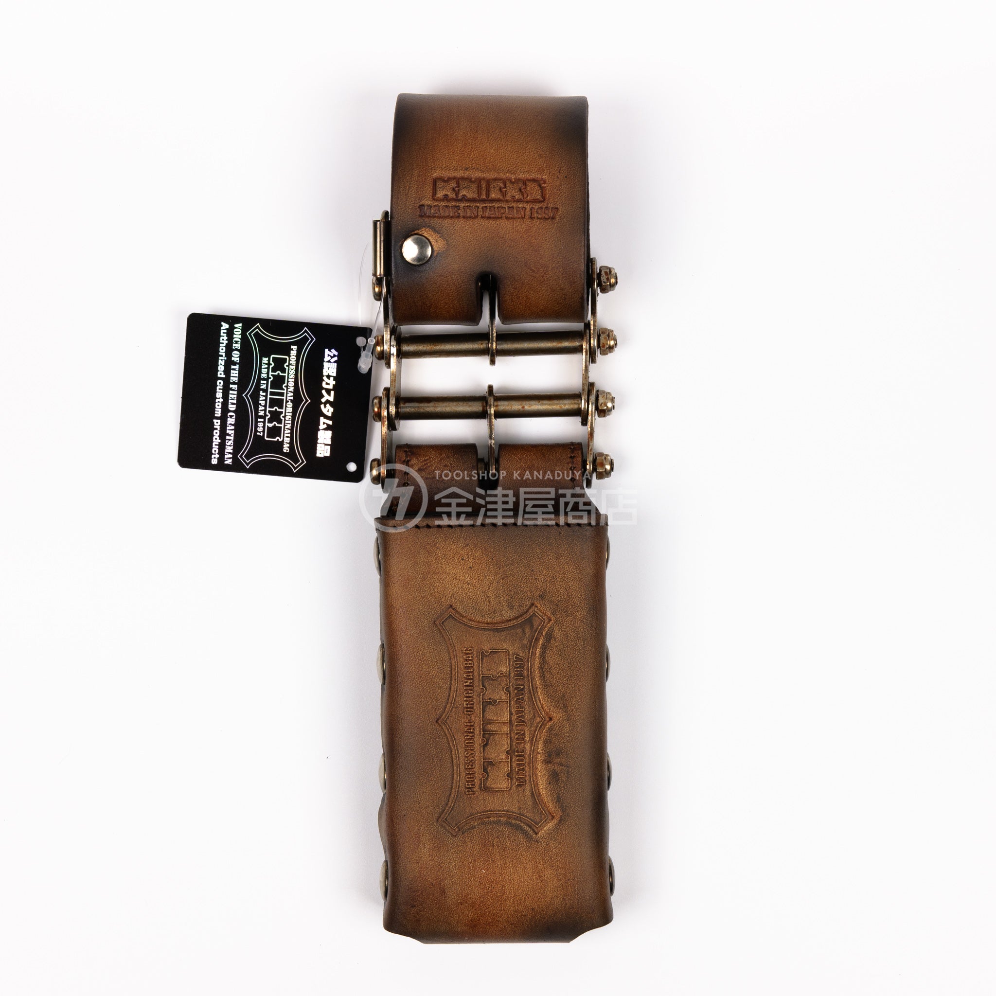 ニックス(KNICKS) 総ヌメ革3連結チェーンタイプ鳶レベルホルダー KNS