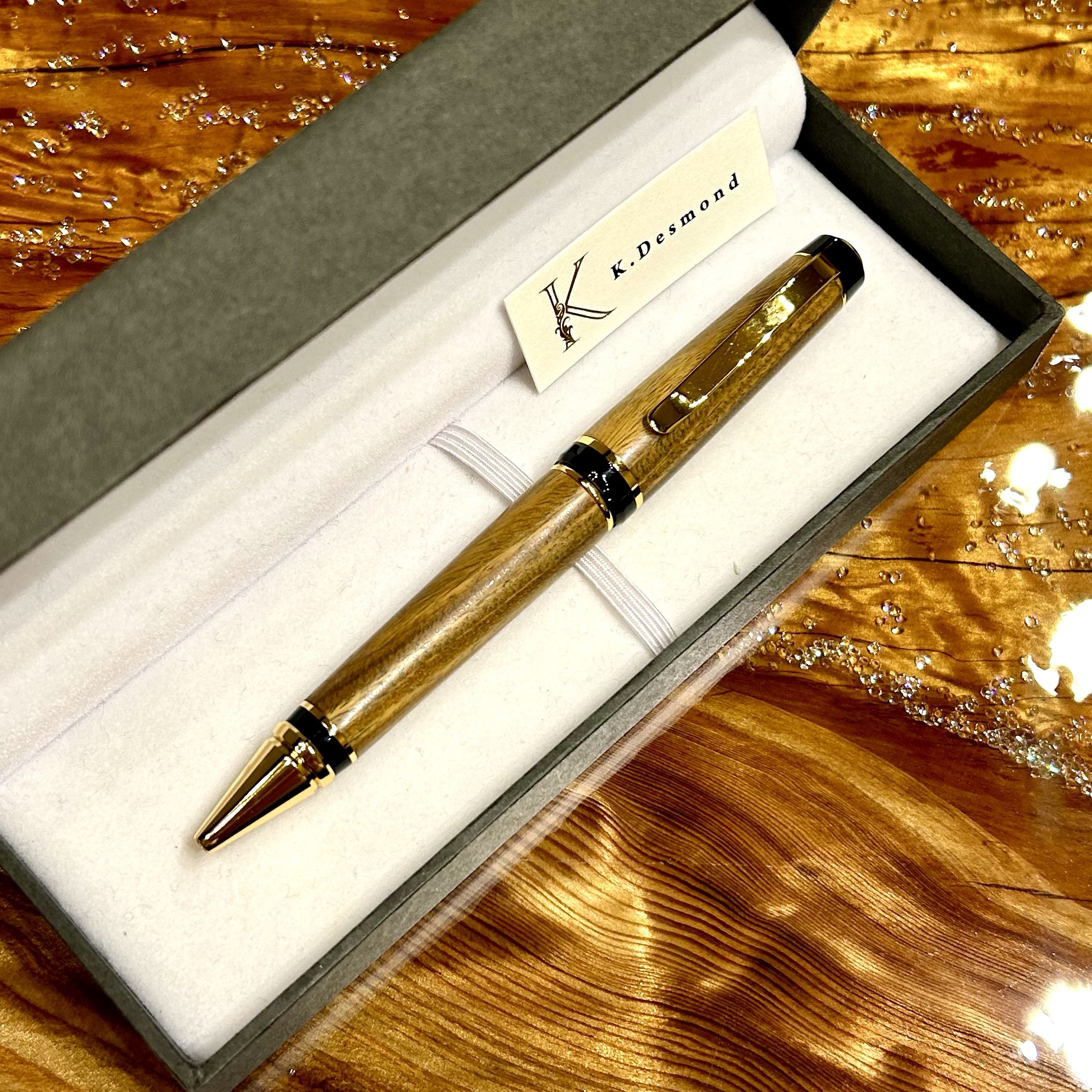 生命の樹・世界一重い木】リグナムバイタのボールペン CNZ1-1 | 金井