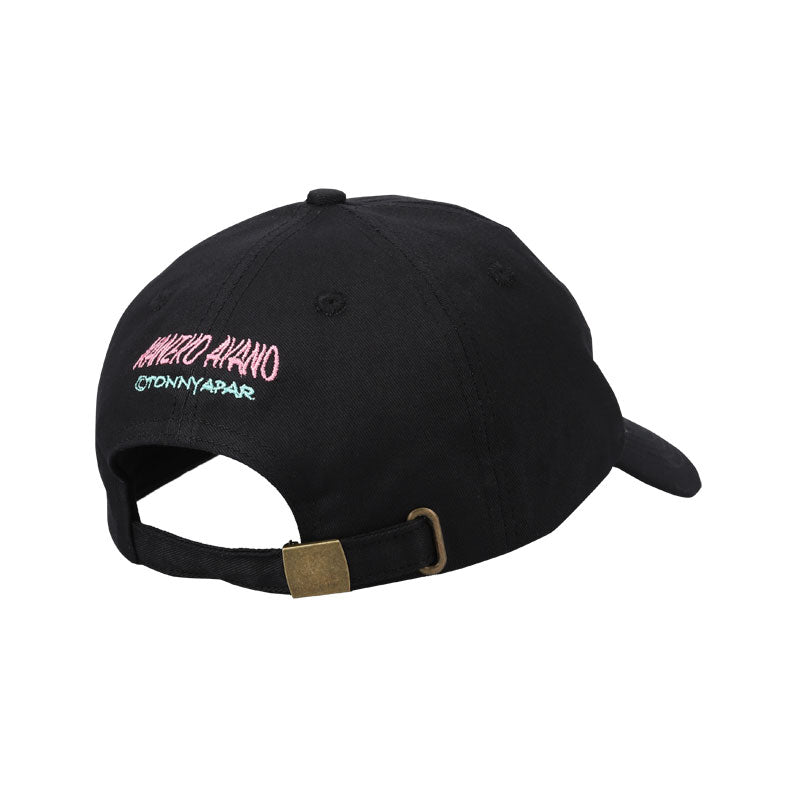 ねこ刺繍キャップ（ブラック） – カネコ商店 / Kaneko Shouten