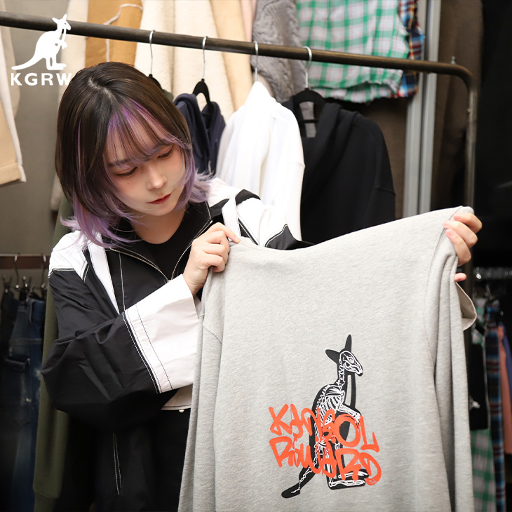 完全受注生産】みゆはん×KANGOL REWARD コラボ企画第3弾！ZIPパーカー