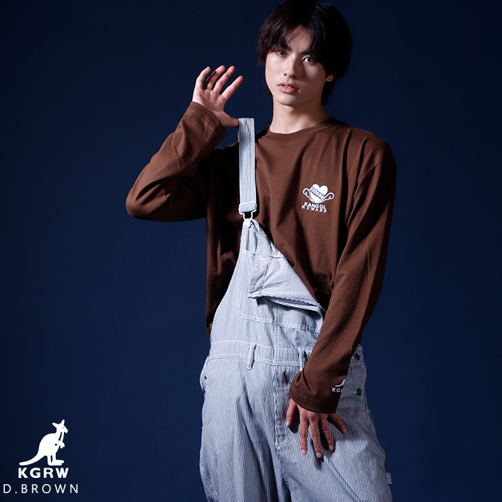 完全受注生産】 前田拳太郎×KANGOL REWARDコラボ企画！長袖Tシャツ