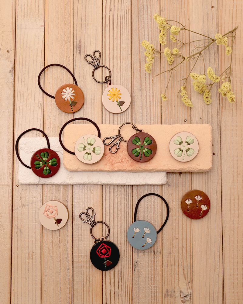 カギにもおしゃれに「sa i te キーリング」 | Kanmi（カンミ）公式