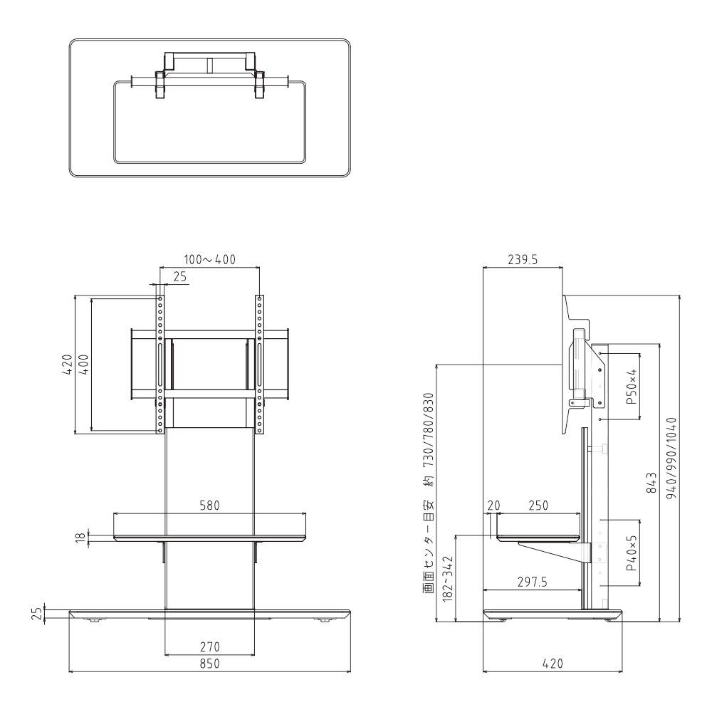 ハヤミ工産 自立スタンド TIMEZ タイメッツ KF-970の購入はこちらから