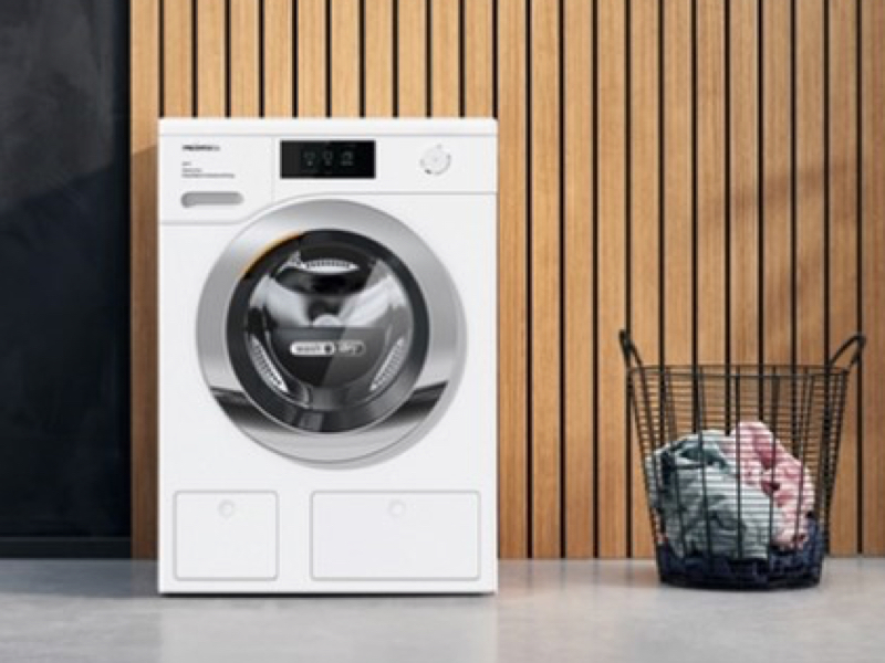 ミーレ、洗濯～乾燥1時間のドラム式洗濯機。スマホ操作や途中開けも