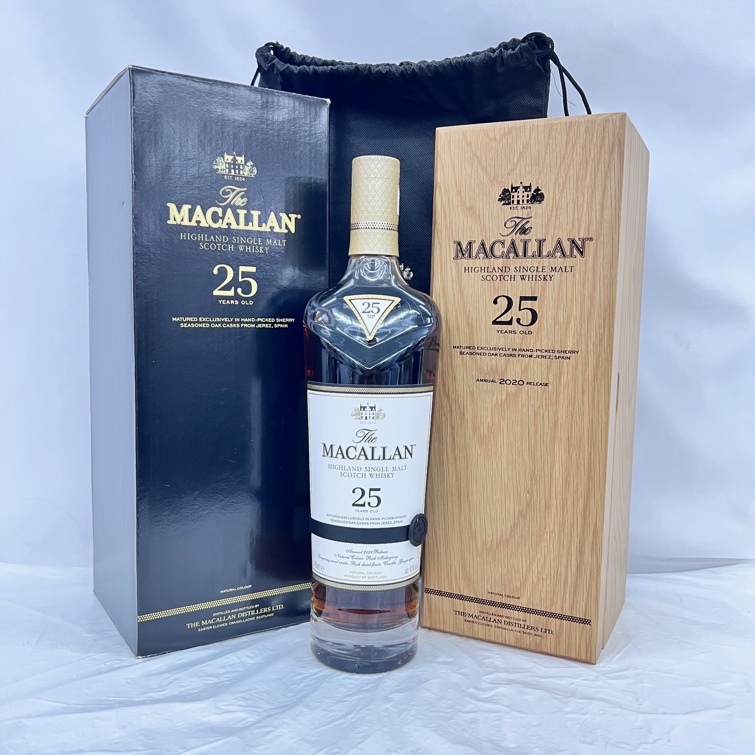 国内正規マッカラン25年 箱 The MACALLAN ザ・マッカラン 25年 2020