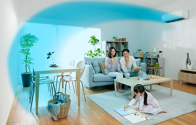 白くまくんXシリーズ｜日立の家電品ルームエアコン