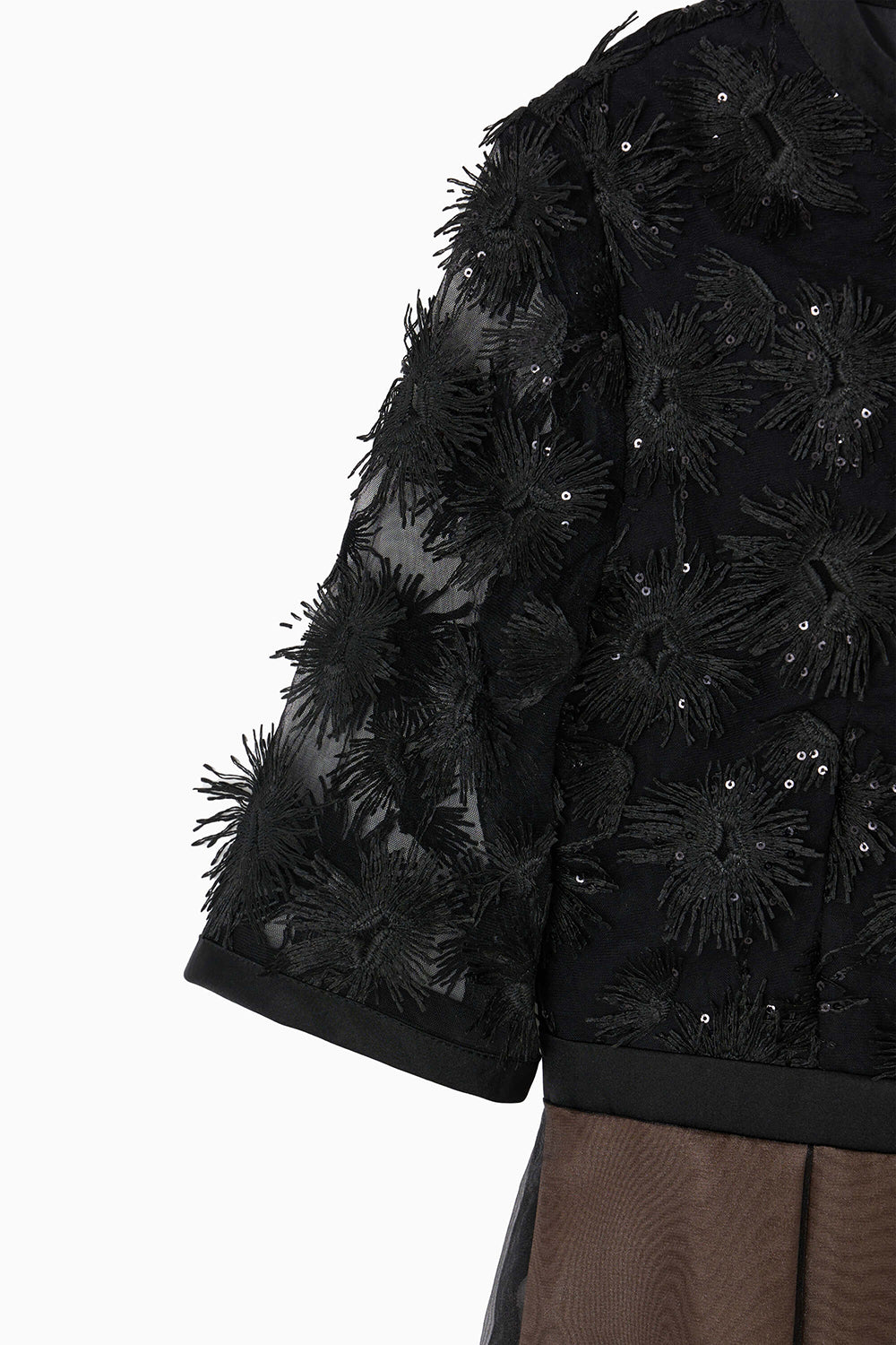 kaene公式オンラインストア エンブロイダリーミックスドレス / 100889