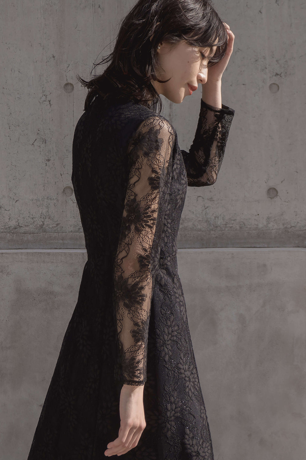 kaene公式オンラインストア オールレースメロウワンピース / 800139