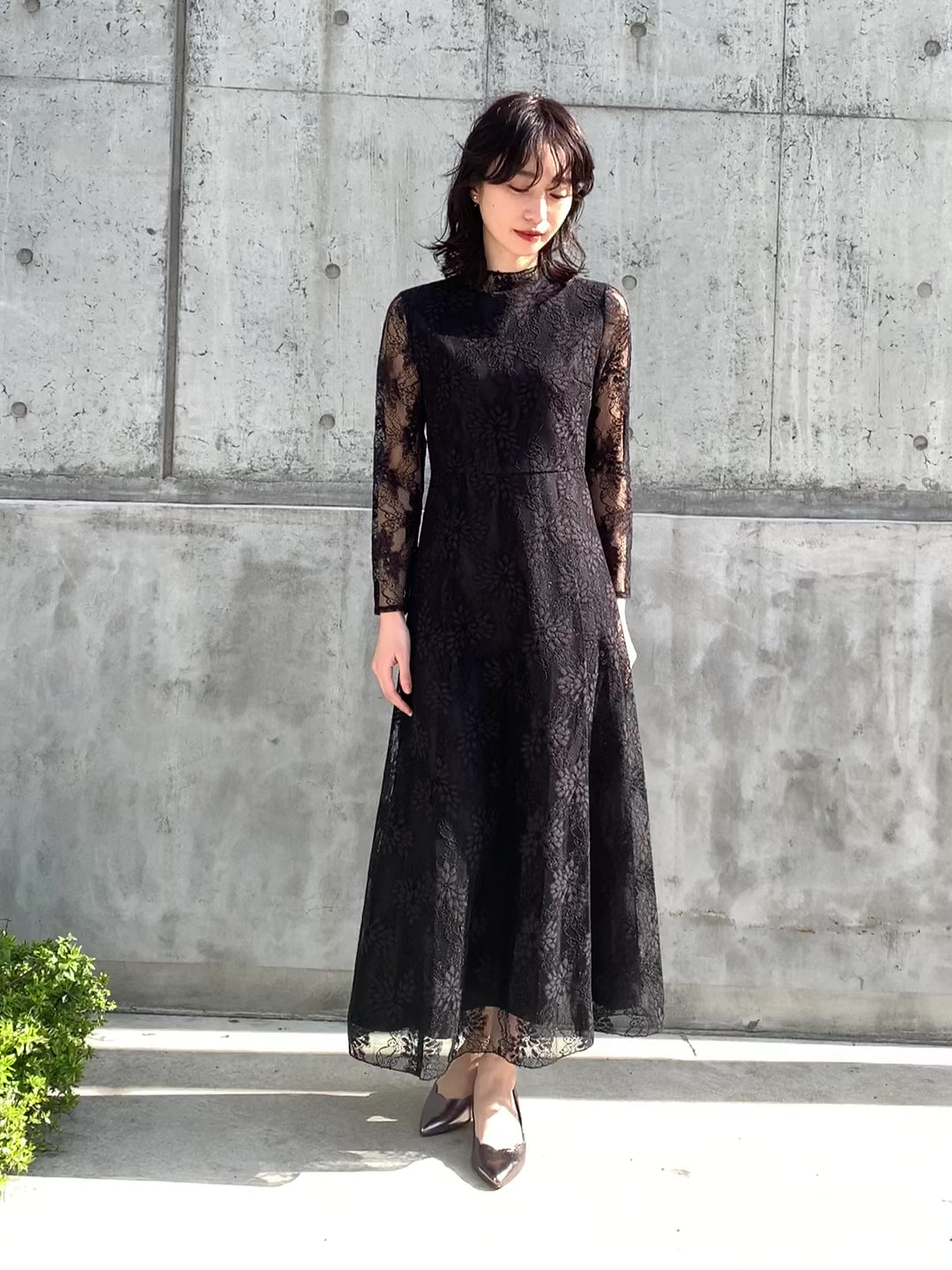 kaene公式オンラインストア オールレースメロウワンピース / 800139