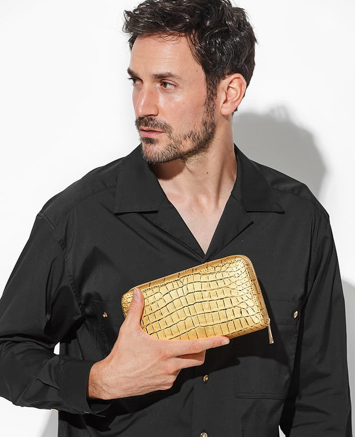 クロコダイルZIPウォレット – 買えるLEON