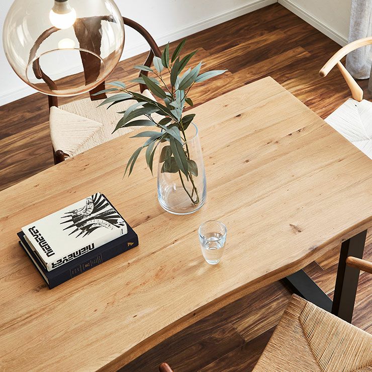 ダイニングテーブル 天然木 木製ダイニングテーブル 木製テーブル ZX