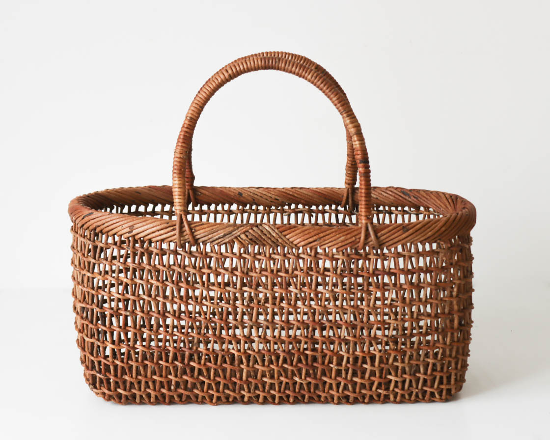 青森 あけび 手提げ (こだし編み ロー 中)