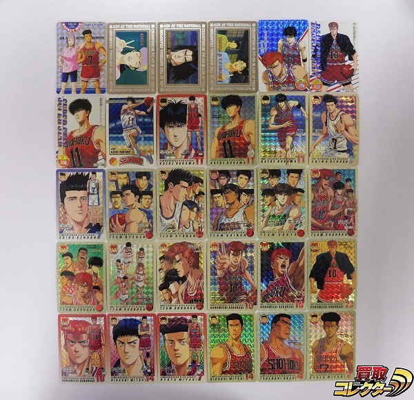スラムダンク カード アマダ 桜木花道 流川楓 三井寿 花形通 牧