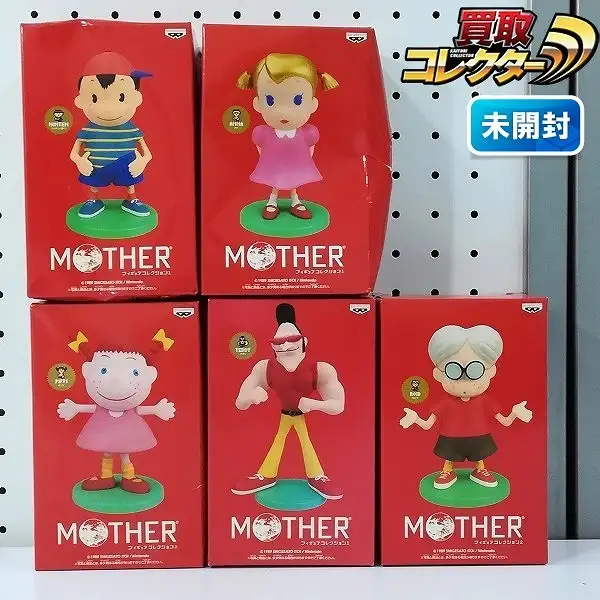 MOTHER 小売業者 2 コレクションフィギュア 4体セット 開封品 Nintendo