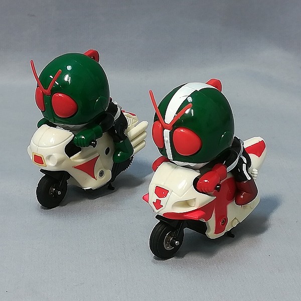 d*3様 バンダイ かっとびライダー 仮面ライダー倶楽部 5点 箱付