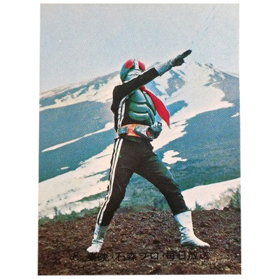 カルビー 仮面ライダーラッキーカード 495番 カルビー 仮面ライダー