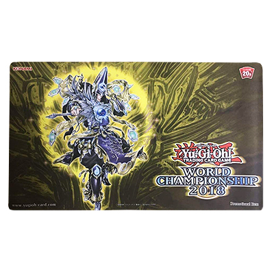 遊戯王 WCS2018 黒衣之詔刀師 コクイノノリトシ プレイマット 遊戯王