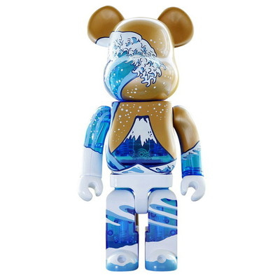 参考価格】富士山 BE@RBRICK 400% 葛飾北斎筆 冨嶽三十六景 神奈川沖浪