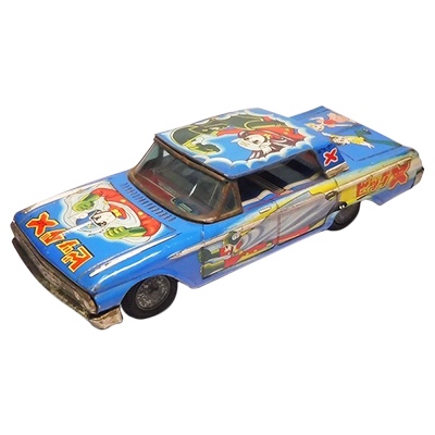 ブリキ 車 ブリキの車 レトロなブリキの車 ブリキ 車 This ZX is