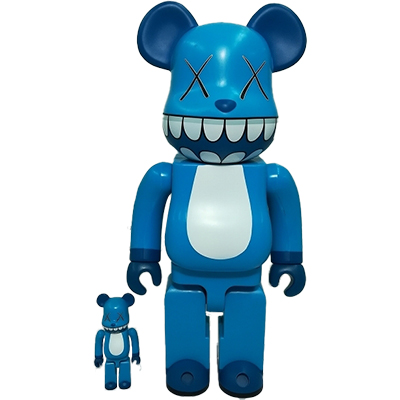 参考価格】CHOMPERS BE＠RBRICK 100%＆400%セット a-nation限定 KAWS