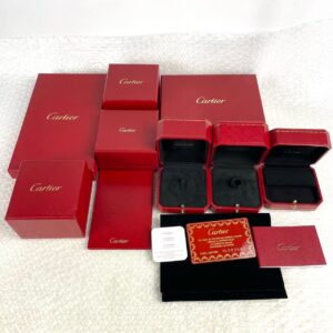 カルティエ ネックレス リングケース 空箱 現行品 32個 2025年最新
