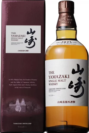 山崎 シングルモルトウイスキー 700ml 43%