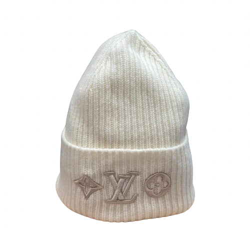 LOUIS VUITTON ルイ・ヴィトン ビーニーLVヘッドライン ニット