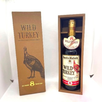 WILD TURKEY 8年 101プルーフ 750ml バーボン ウィスキー WILD TURKEY