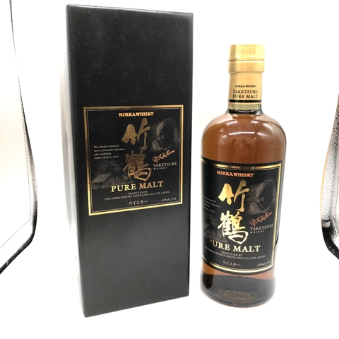 ニッカウヰスキー 竹鶴 PURE-MALT 黒ラベル 700ml 買取実績 | 玉光堂