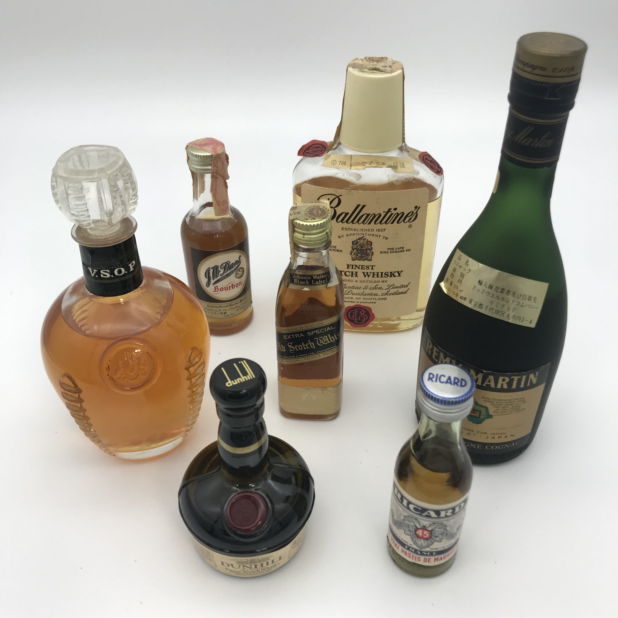 古酒 ウイスキー ブランデー リキュール ミニチュアボトル おまとめ