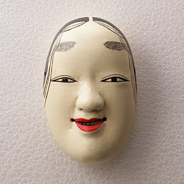 魔除の仮面～能面根付～ 全5種×2色／1回300円｜カプセルフィギュア｜海洋堂