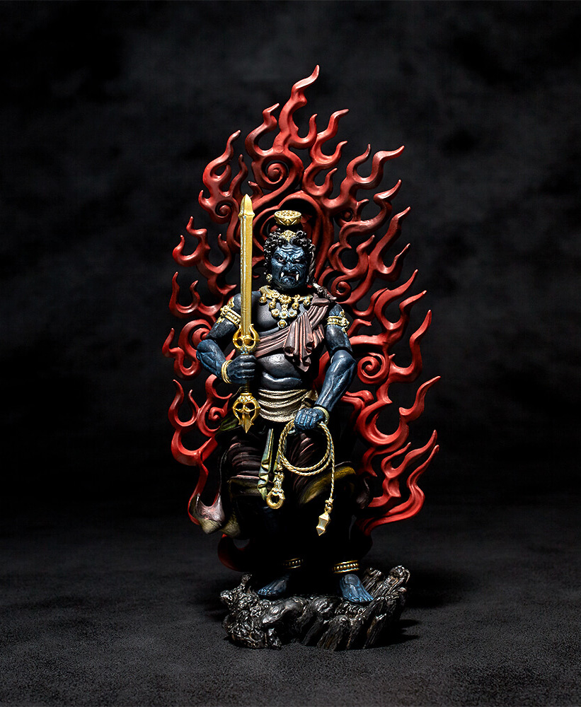 タケヤ式自在置物 不動明王＜青不動＞｜KTプロジェクト｜海洋堂