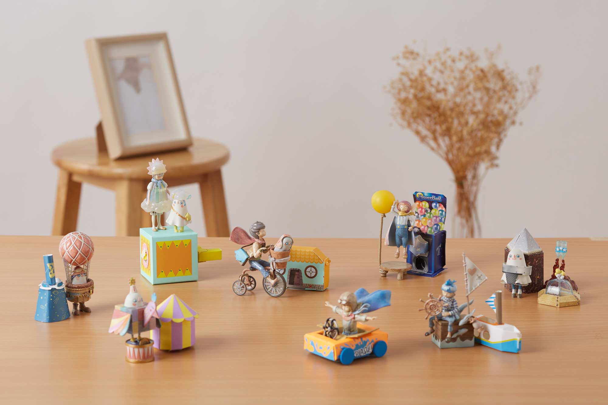 Zu&Pi (ズーアンドパイ)フィギュアコレクションVol.3《神奇玩乐园》 全