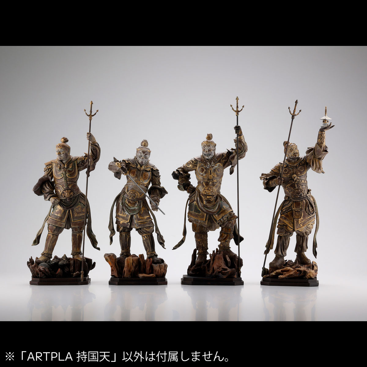 ARTPLA 四天王像 持国天｜プラモケイ｜海洋堂