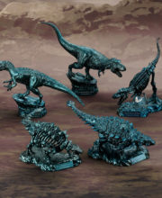 アロサウルス [グリーンカラー]｜ネイチャー｜海洋堂