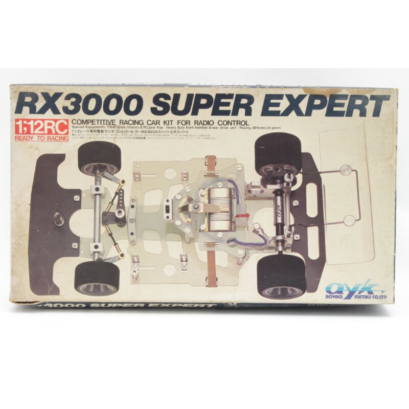 ayk/青柳金属工業 1:12レース専用電動 ラジコン RX3000 スーパー